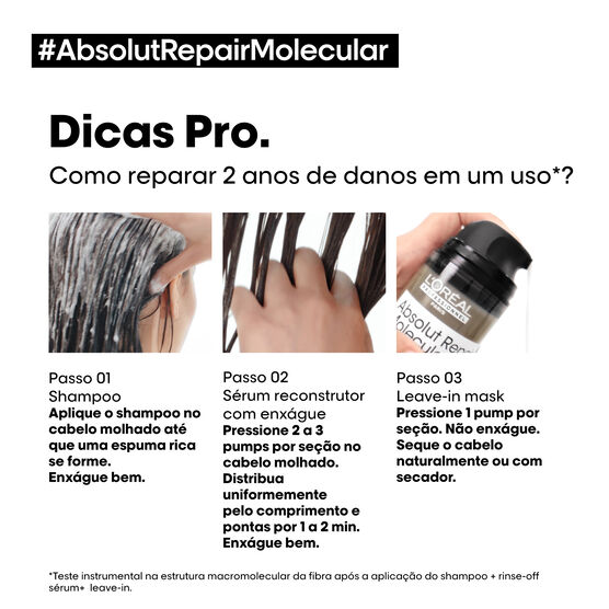 Sérum Capilar L'oréal Professionnel Absolut Repair Molecular